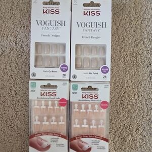 4 Sets Of KISS nails